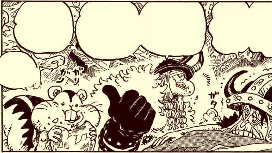 Ragnir, Loki, dan Luffy. (Dok. Shueisha, Eiichiro Oda/One Piece)