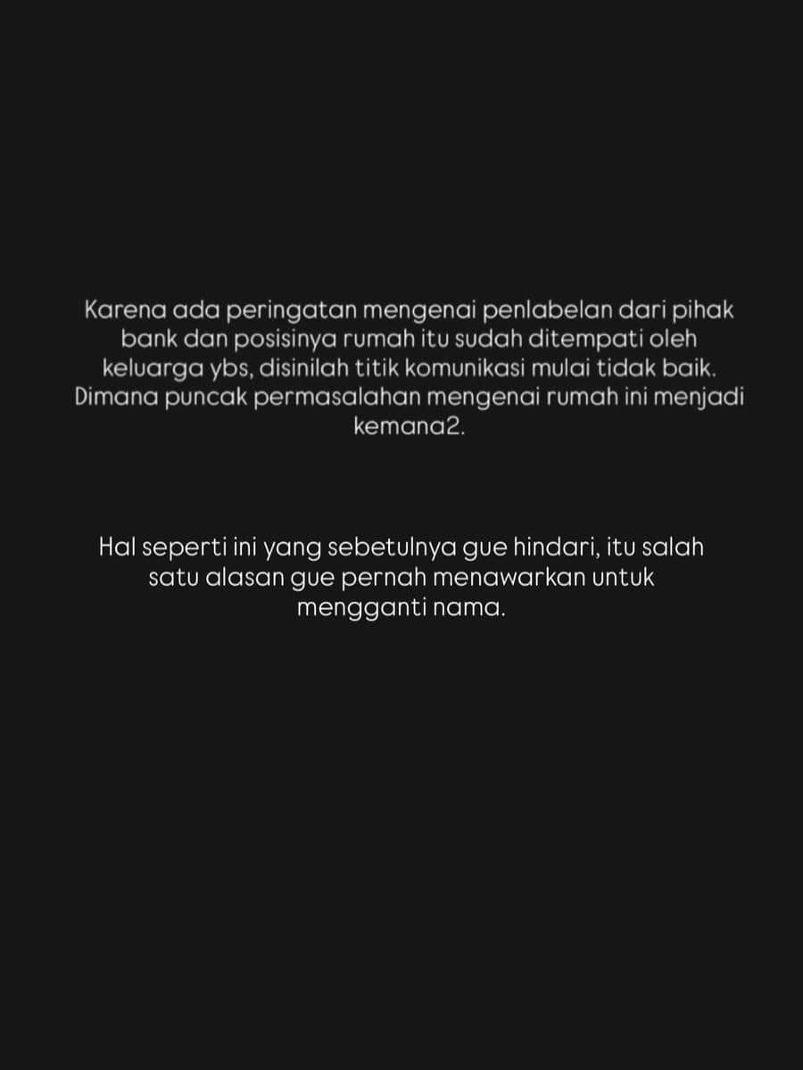 klarifikasi Okin soal mau jual rumah anak Rachel Vennya