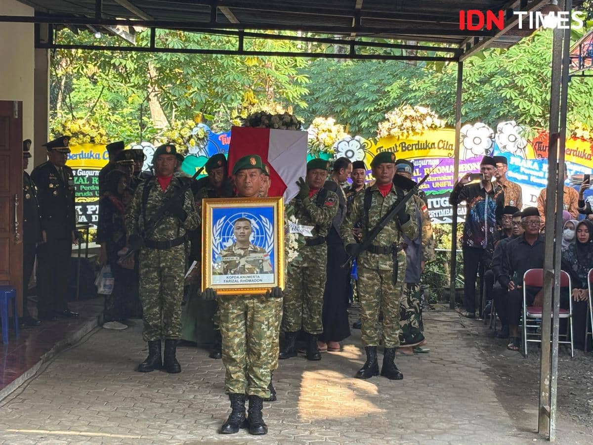 Almarhum Kopda Anumerta Farizal Rhomadhon Dimakamkan Pagi Ini