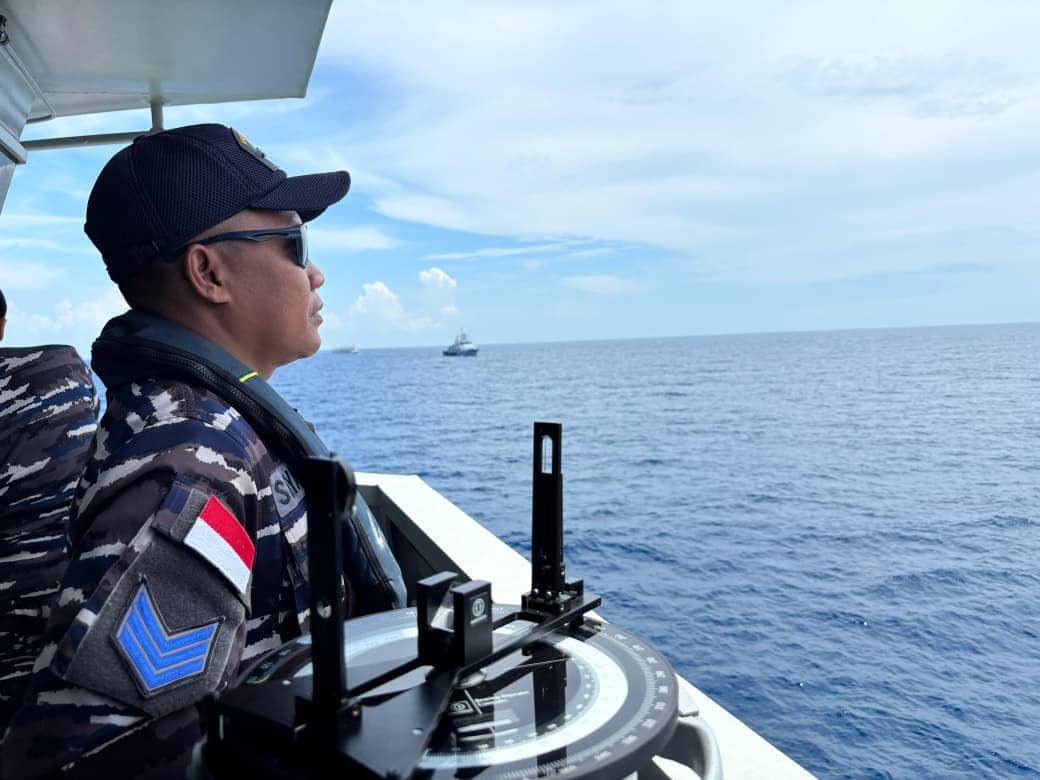 TNI AL dan AL Malaysia Gelar Latihan Bersama di Perairan Laut Jawa