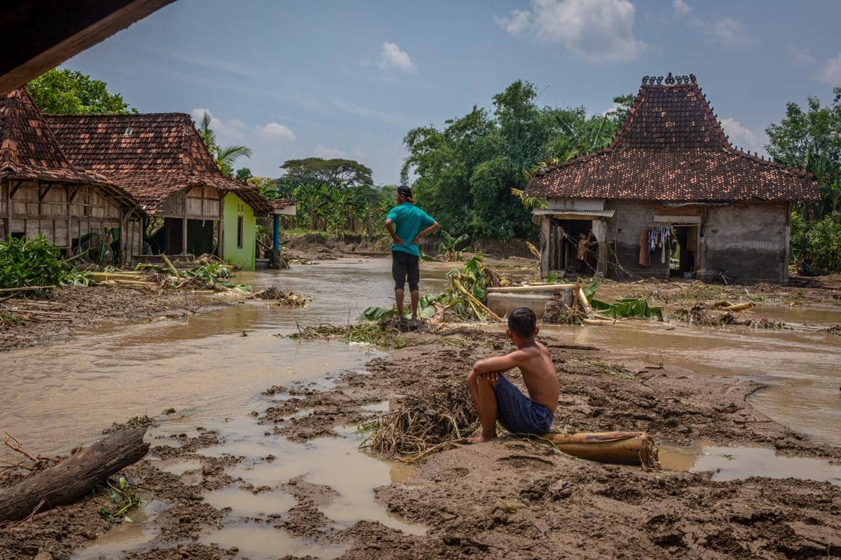 Potret Banjir Demak Rendam 671 Hektare Sawah dan Ribuan Rumah