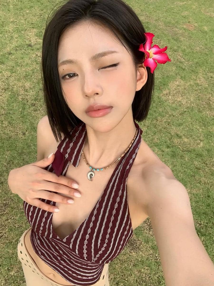 potret Kim Go Eun Single's Inferno 5 healing di Bali 