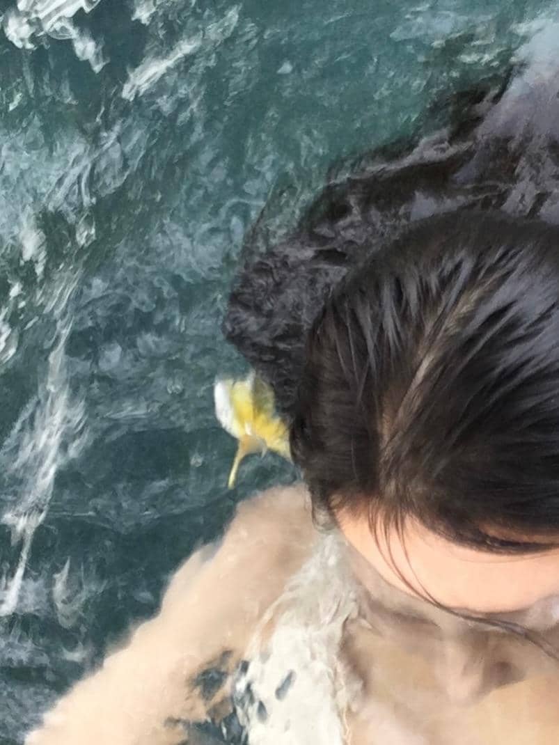 potret Kim Go Eun Single's Inferno 5 healing di Bali 