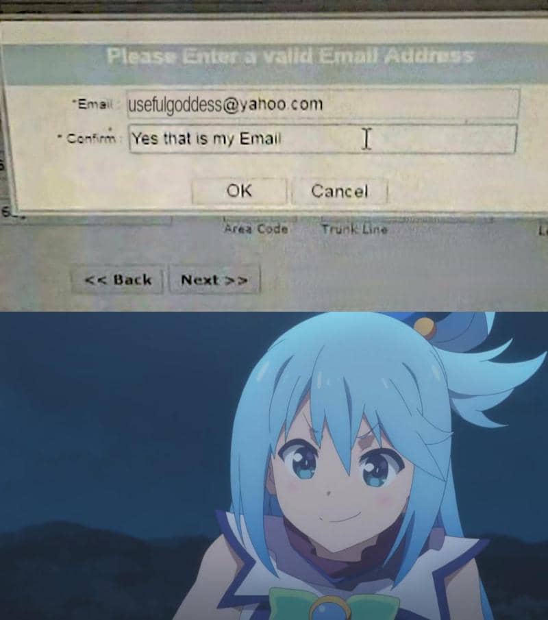 meme anime tentang surel