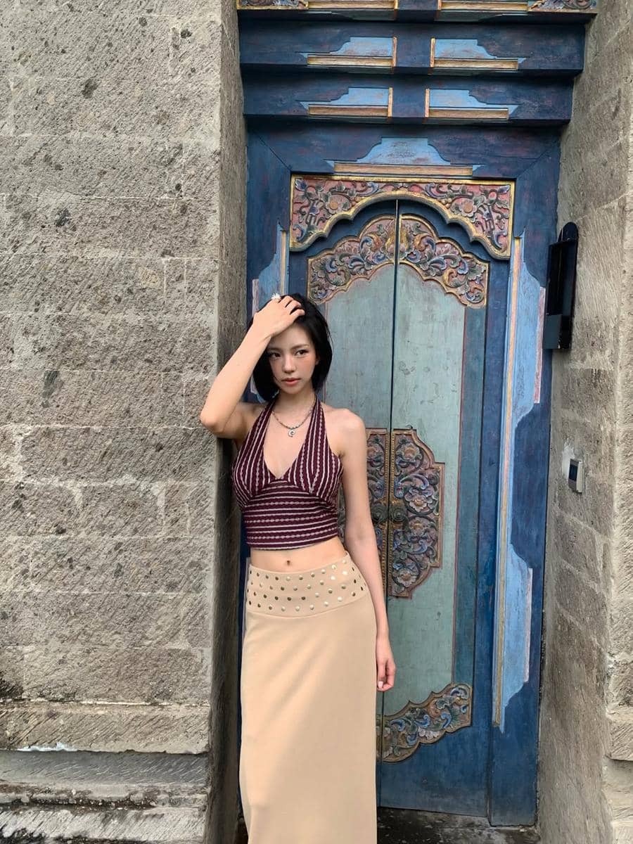 potret Kim Go Eun Single's Inferno 5 healing di Bali 