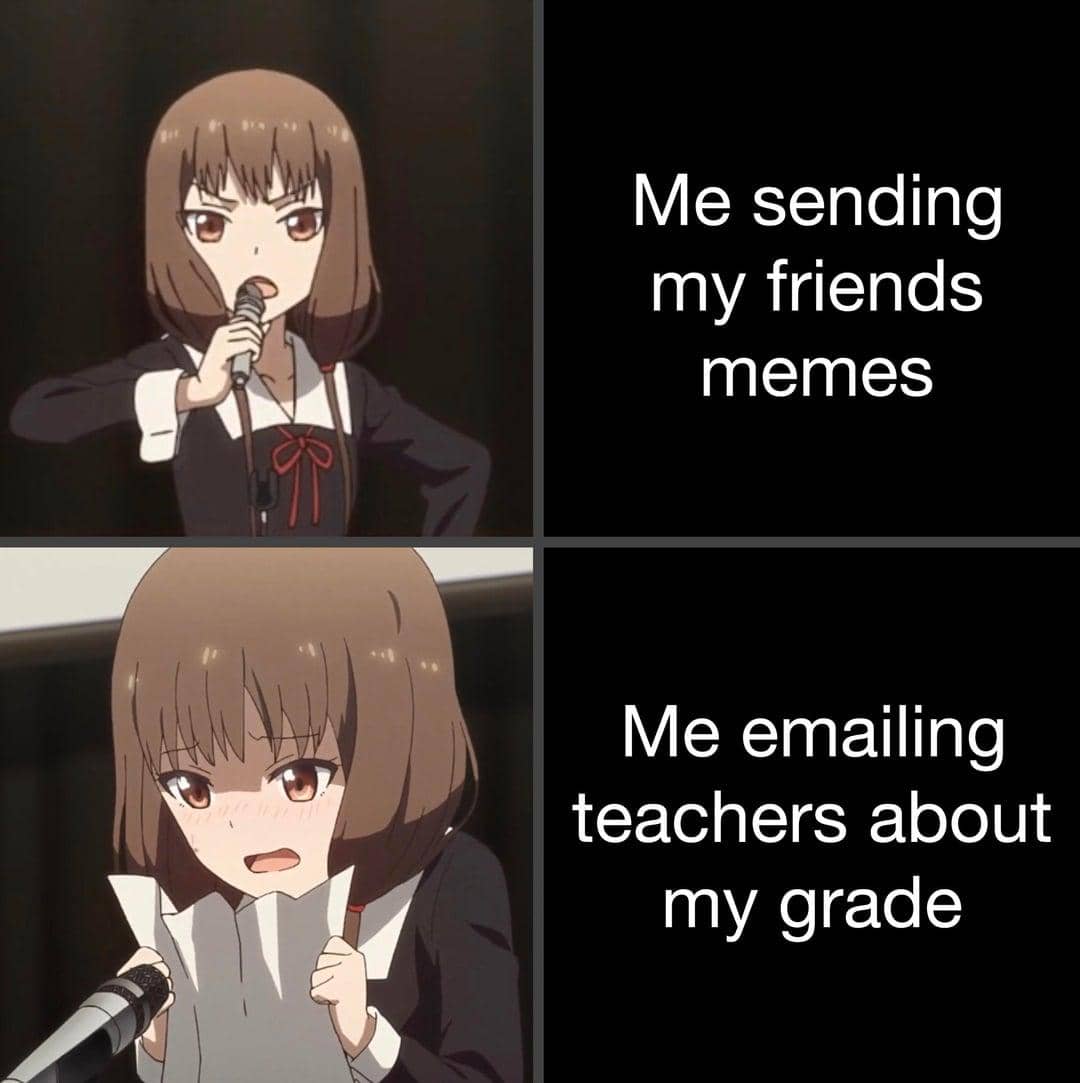 meme anime tentang surel