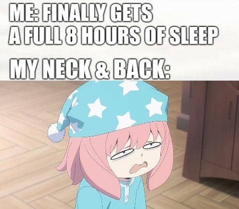 meme anime tentang lelah