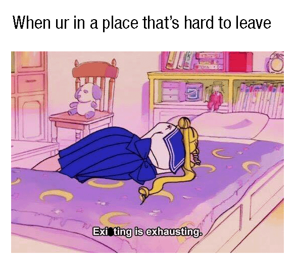 meme anime tentang lelah