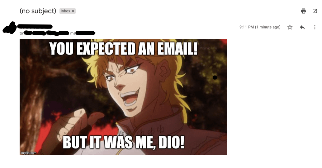 meme anime tentang surel