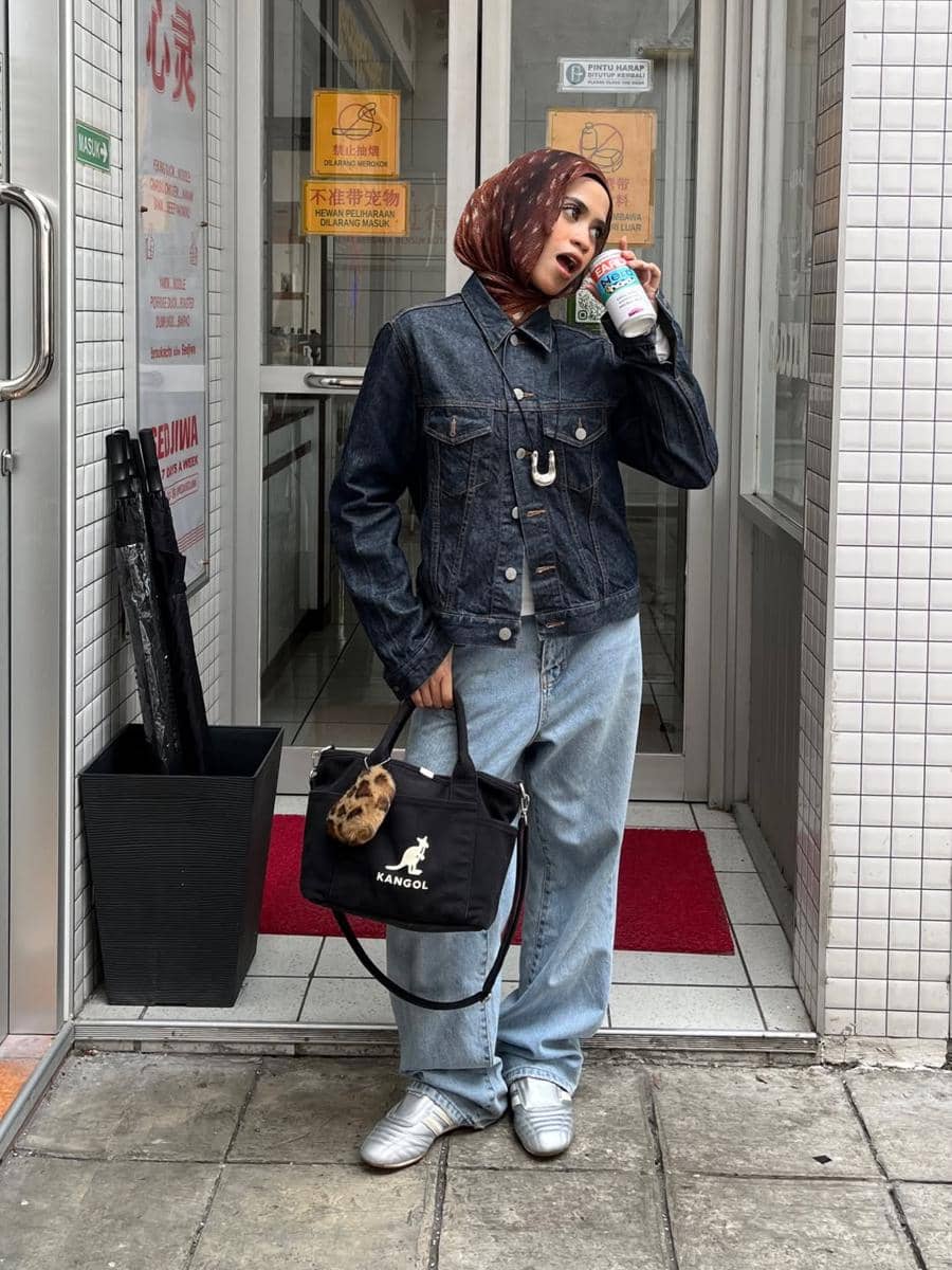 OOTD Sneakers Adidas Samba ala Aisyah Ibrahim