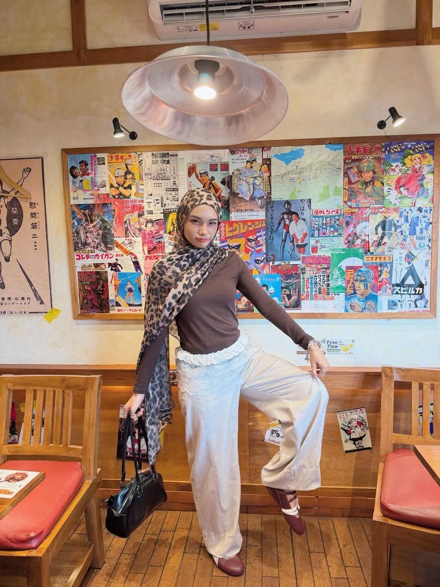 OOTD dengan baggy pants