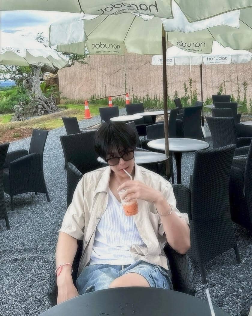 OOTD Liburan ala Papang Phromphiriya