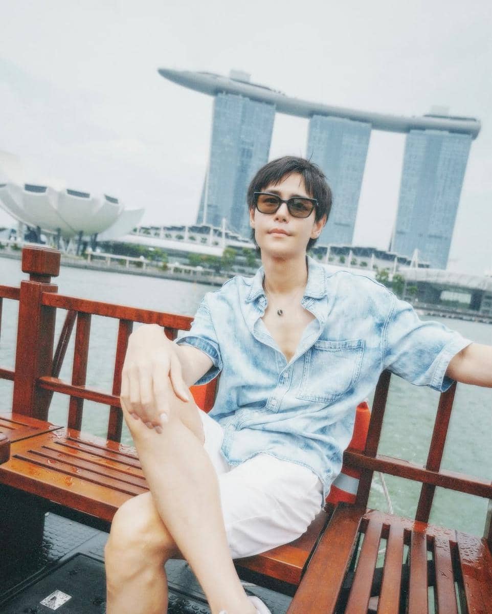 OOTD Liburan ala Papang Phromphiriya