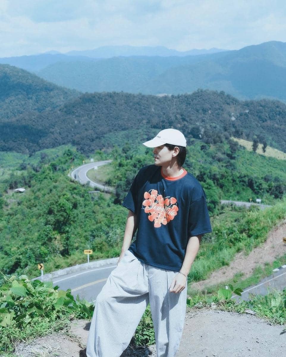 OOTD Liburan ala Papang Phromphiriya