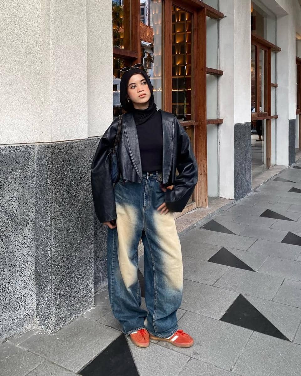 OOTD Sneakers Adidas Samba ala Aisyah Ibrahim