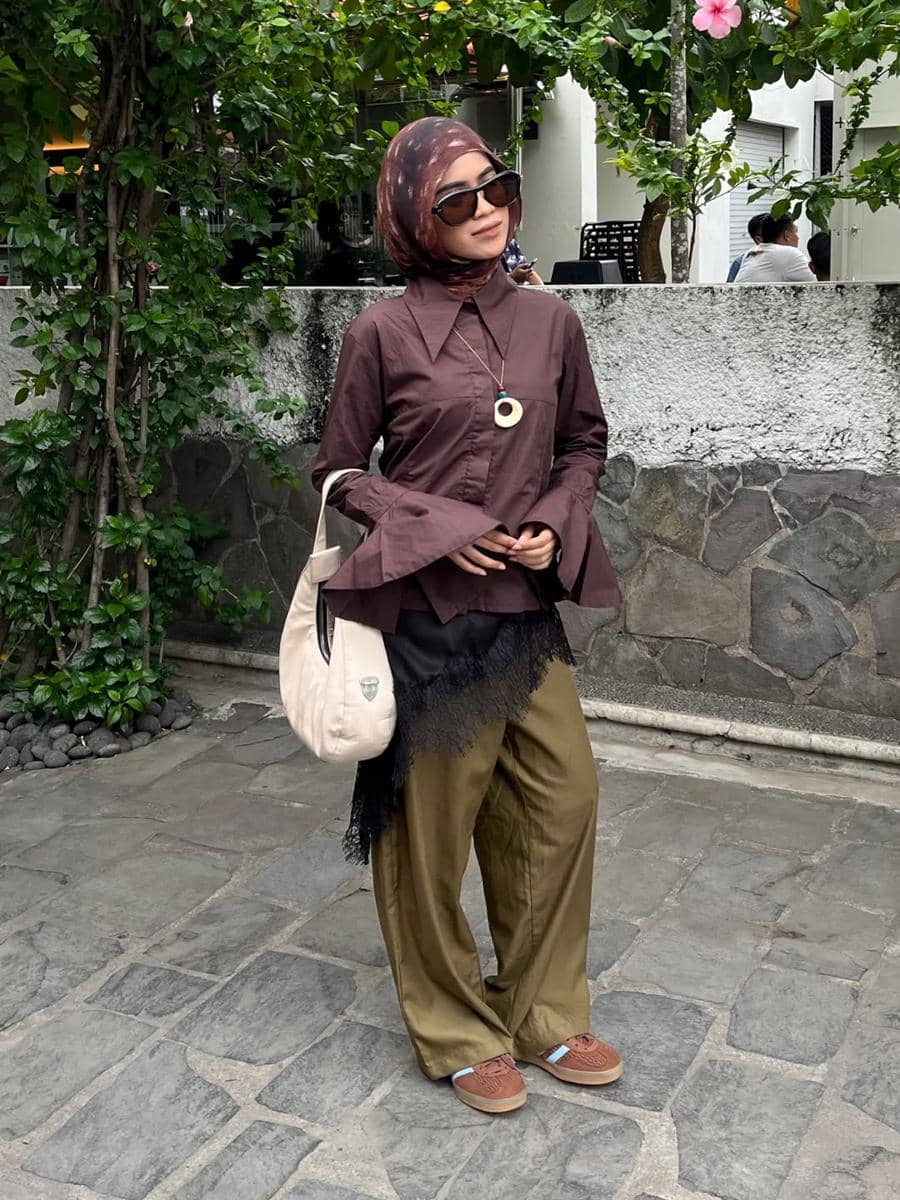 OOTD Sneakers Adidas Samba ala Aisyah Ibrahim