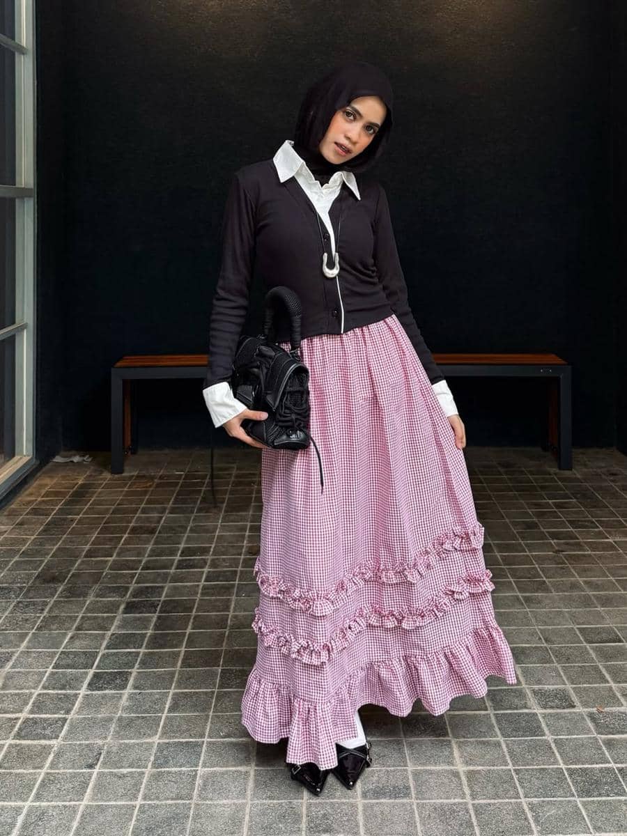 OOTD ke Kafe ala Aisyah Ibrahim