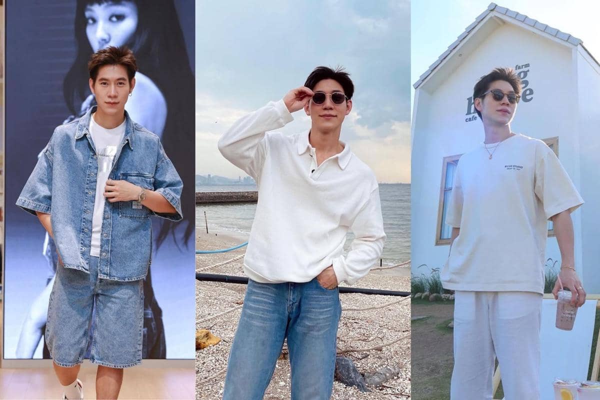 8 Kombinasi Clean Look ala  Poppy Ratchapong, Cocok buat Gaya Harian!