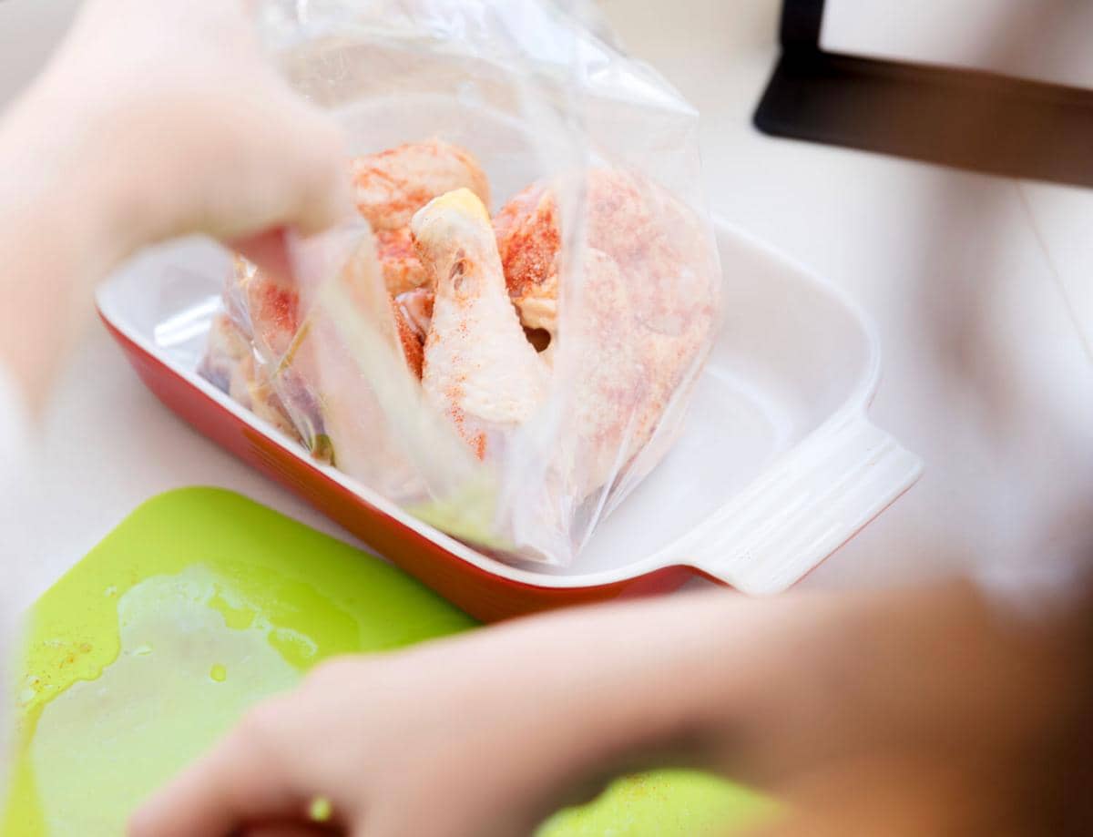 ilustrasi daging ayam