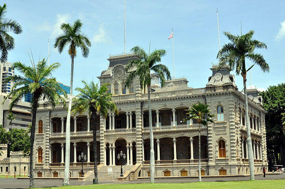 Istana Iolani di Amerika Serikat