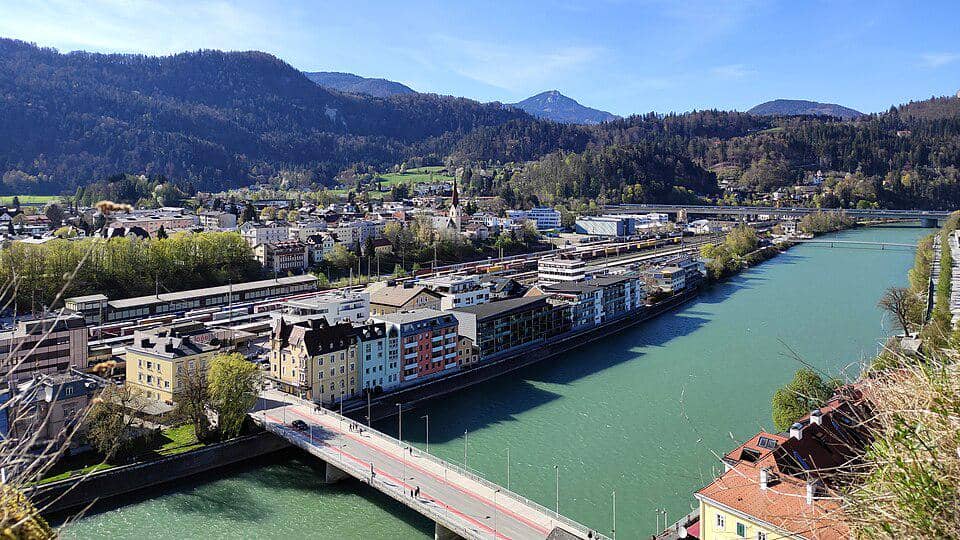 Sungai Inn di Kufstein