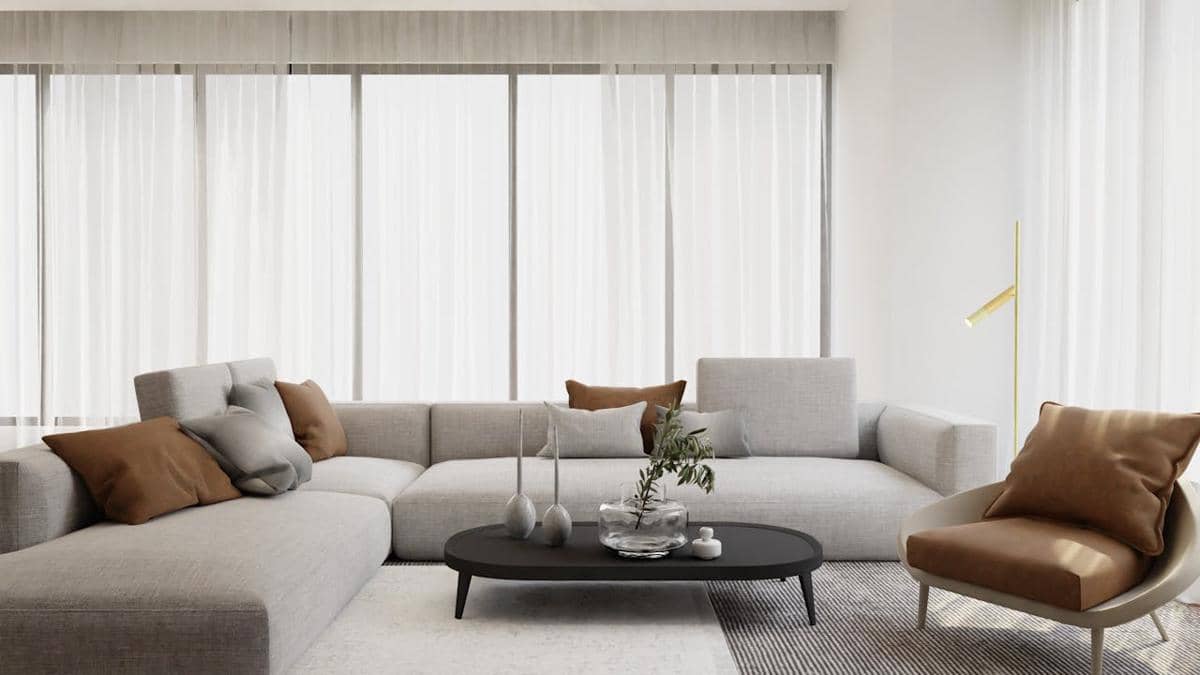 5 Pilihan Warna Gorden untuk Dinding Putih agar Ruangan Terlihat Luas