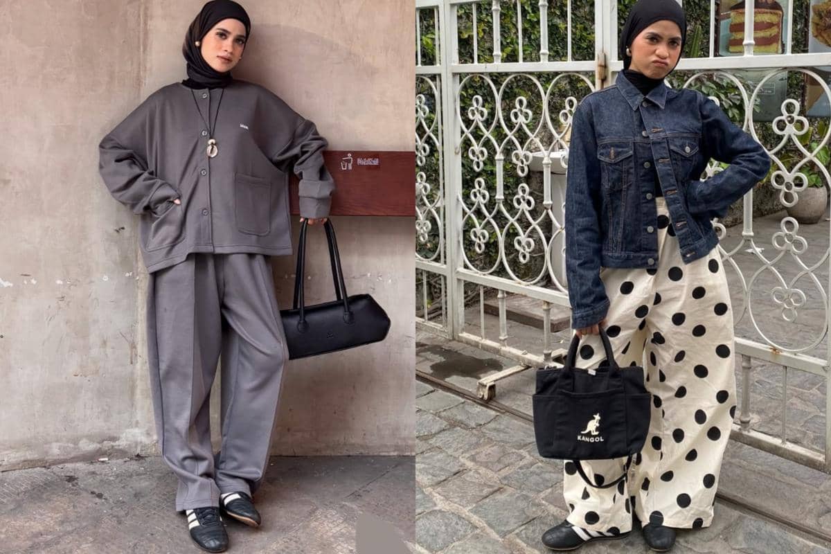 7 Ide Styling Sneakers Adidas Samba ala Aisyah Ibrahim, Kekinian!