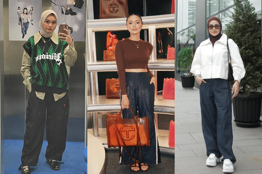 7 Ide Mix and Match OOTD dengan Baggy Pants, Nyaman dan Fashionable
