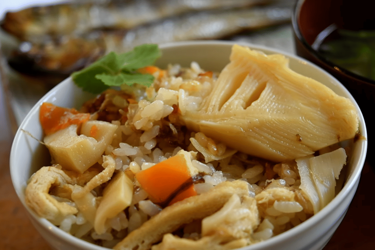 ilustrasi takeneko gohan