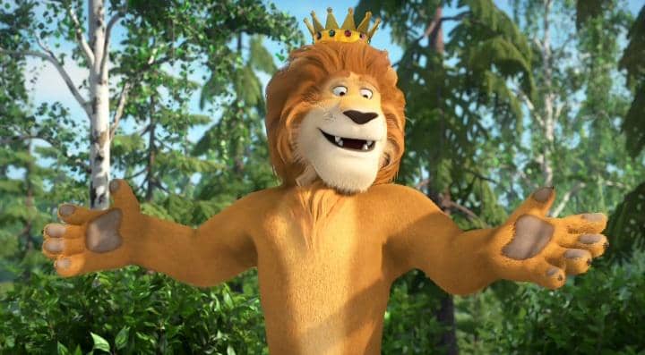 King Leon III dalam Masha and The Bear