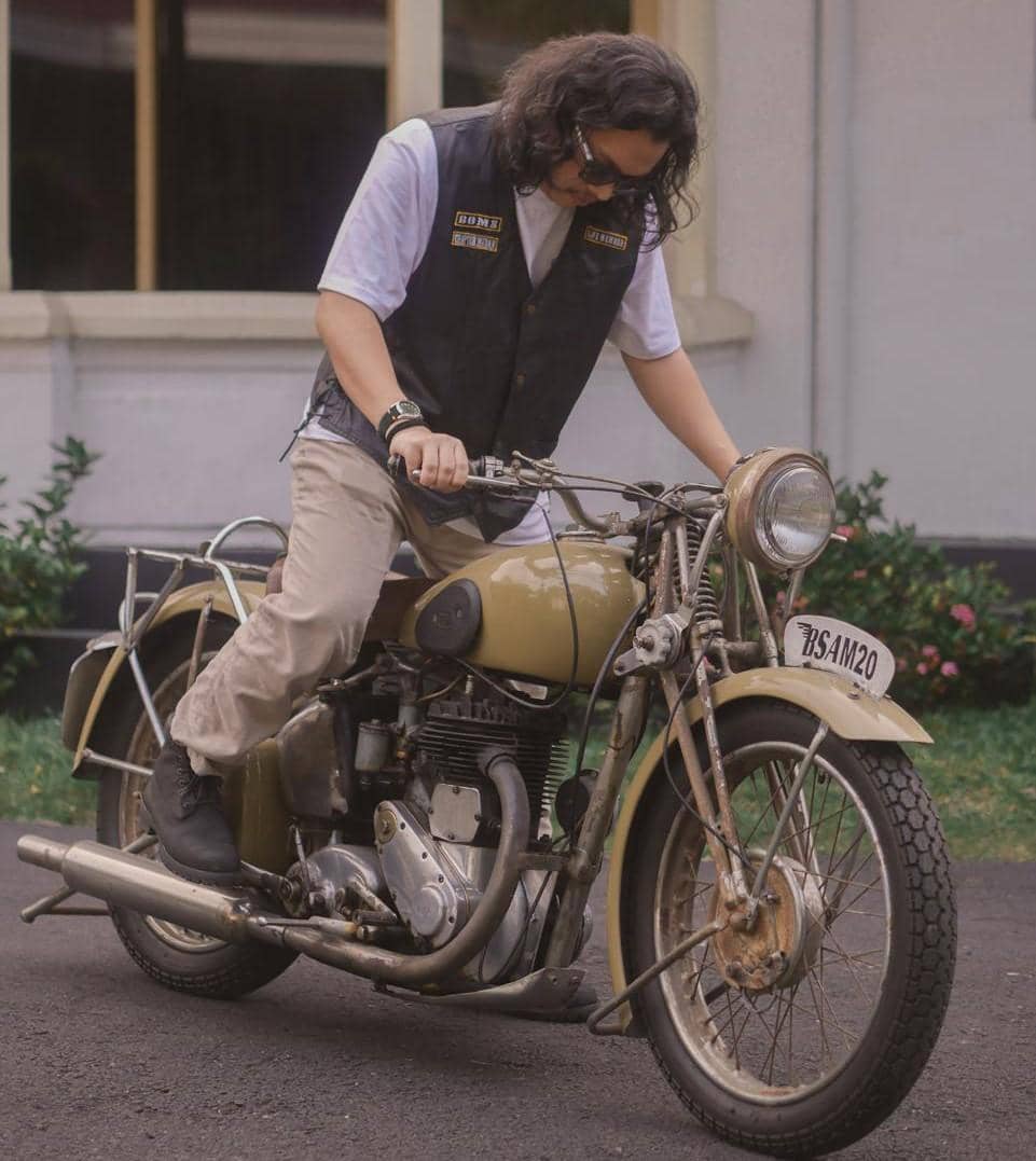 Sejarah Motor Gede BSA Asal Inggris Jadi Ikon Wisata Kota Siantar 