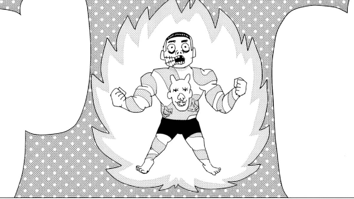 Ryumon merasakan dorongan saat menjadi monster - One Punch Man Webcomic