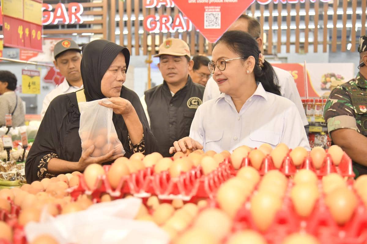 pantauan harga, pasar tradisional, agustina