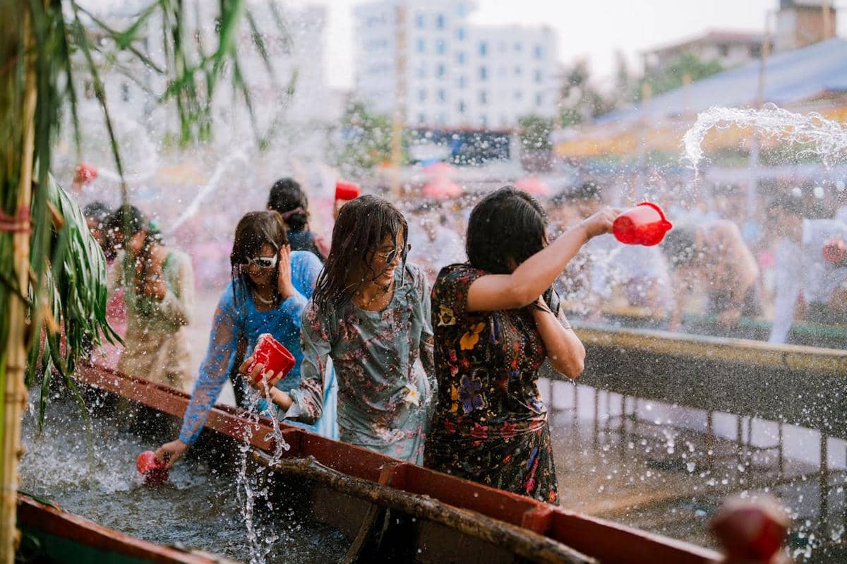 Potret Festival Songkran
