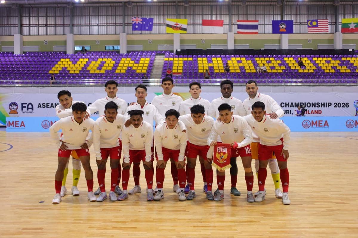 Timnas Futsal Menang Besar di Laga Pembuka Piala AFF 2026