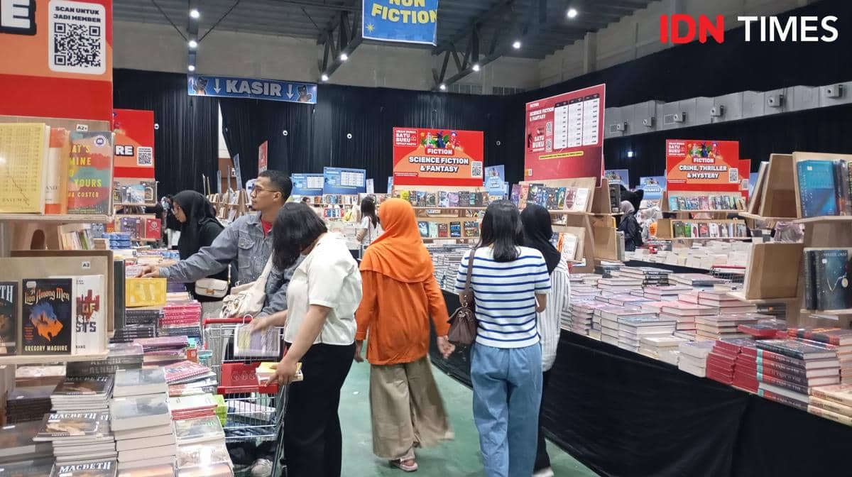 Semarak Big Bad Wolf Makassar 2026, Boyong Satu Juta Buku Internasional