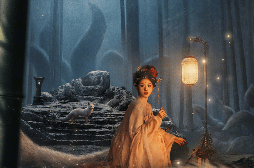 potret Ju Jingyi di Veil of Shadow