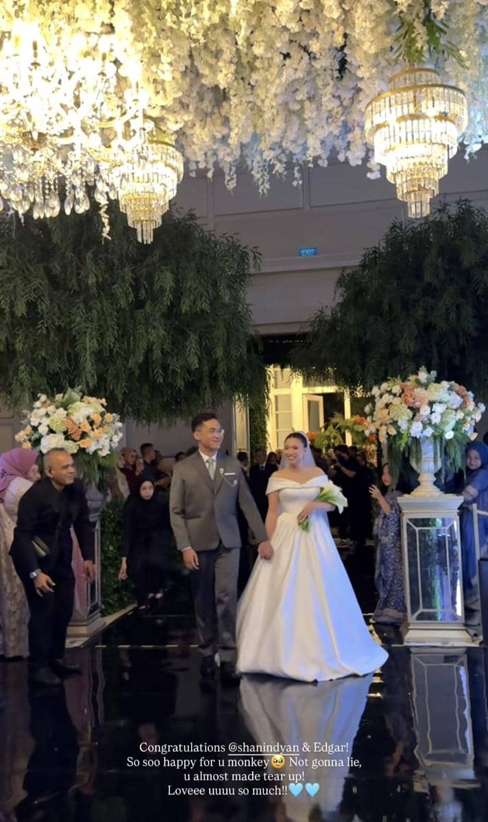 Pernikahan Edgar adik Raditya Dika