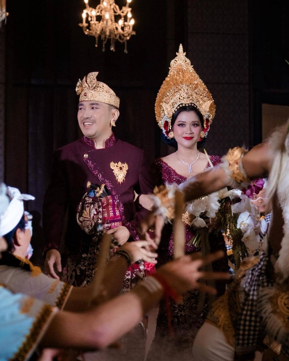 pernikahan putri Ajik Krisna