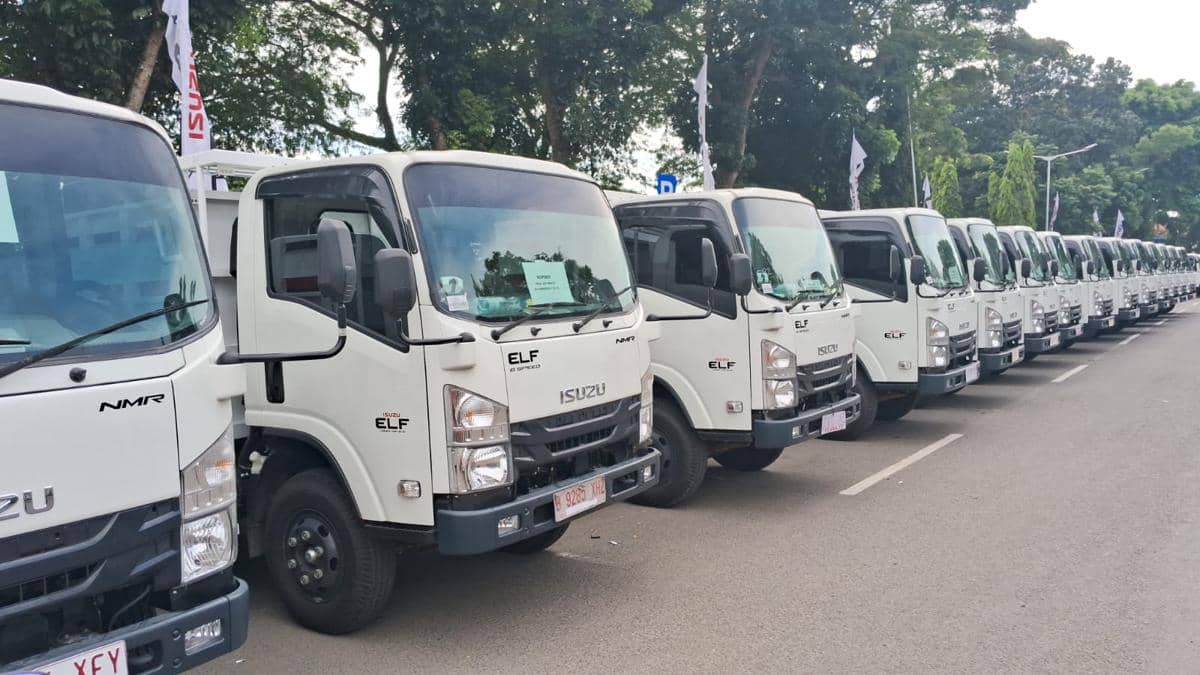 Bukan Mahindra, 34 Truk Disalurkan untuk Koperasi Merah Putih di Lebak