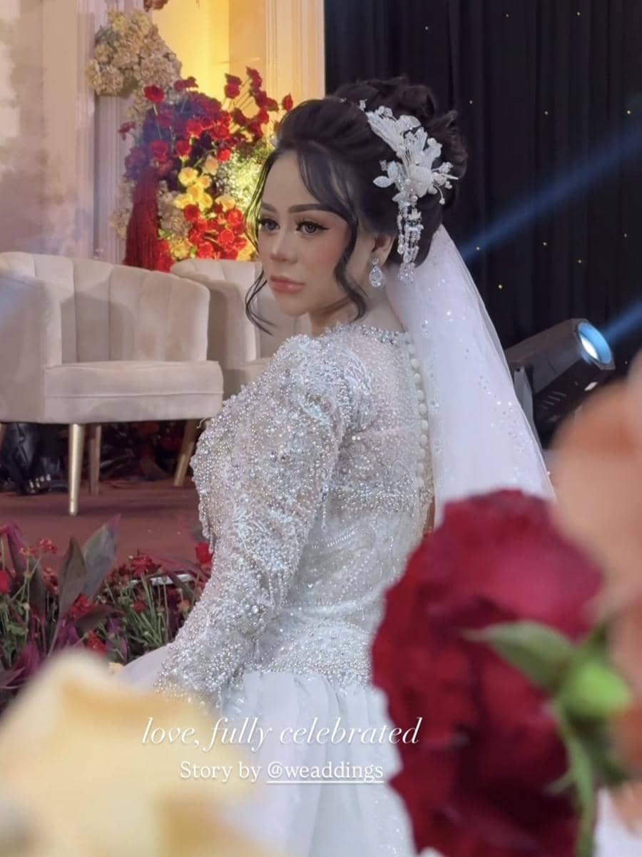 Resepsi pernikahan Cimoy Nuraini