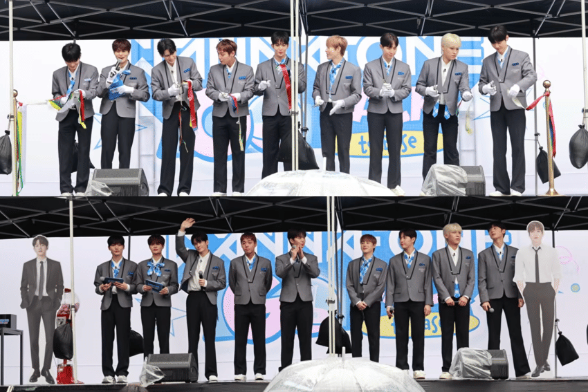 9 Potret Nostalgik Comeback Wanna One Sapa Penggemar, Minus Dua Member