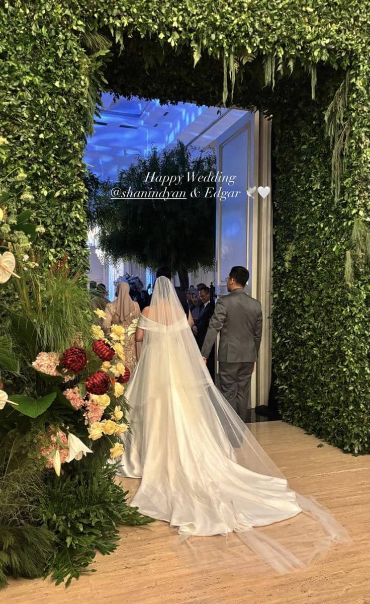 Pernikahan Edgar adik Raditya Dika