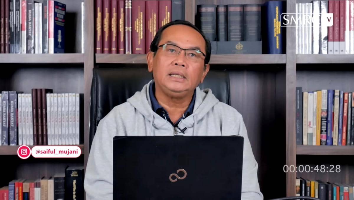 Pendiri Saiful Mujani Research and Consulting (SMRC), Saiful Mujani (Youtube.com/SRMC)