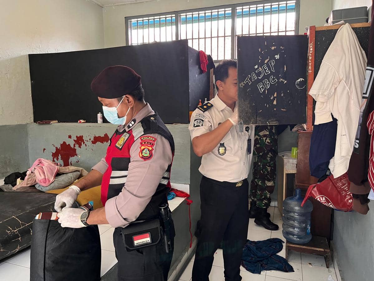 Sel Rutan Negara di Jembrana Diobok-Obok, Petugas Menemukan Paku