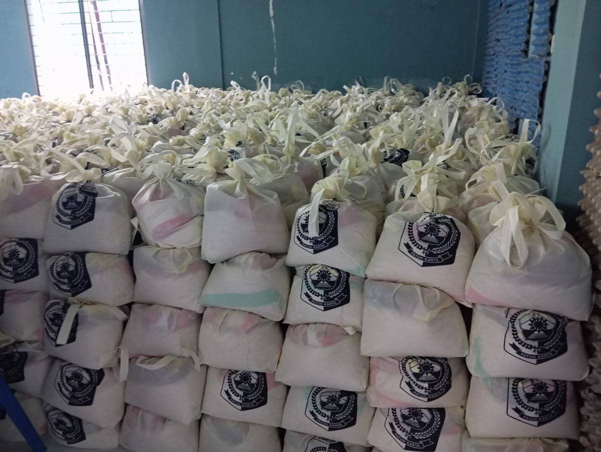 Seleksi Beras Ketat, 35 Ribu Paket Bansos di Lotim Belum Tersalurkan