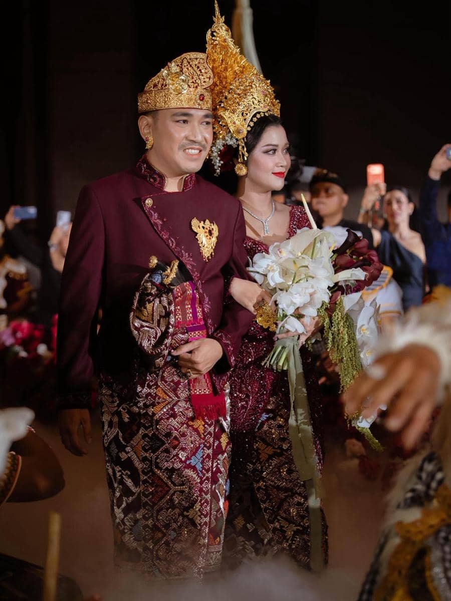 pernikahan putri Ajik Krisna