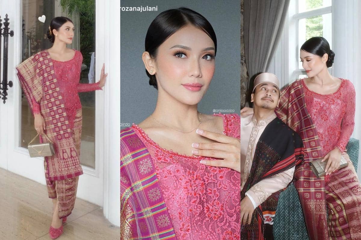 Gaya Kondangan Anissa Aziza di Pernikahan Edgar Nasution, Stunning in Pink!