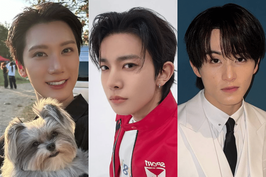 Ten, Heeseung, dan Mark Lee