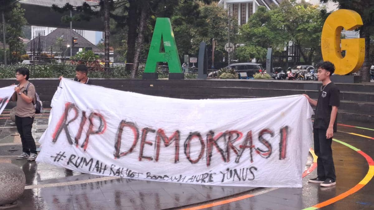 Desakan Usut Kasus Andre Yunus Secara Sipil Menggema di Bandung